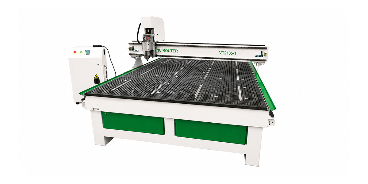 CNC Рутер с вакуум маса Vietto VT 2135-1 SEMI ATC SV CNC Рутер с вакуум маса Vietto VT 2135-1 SEMI ATC SV