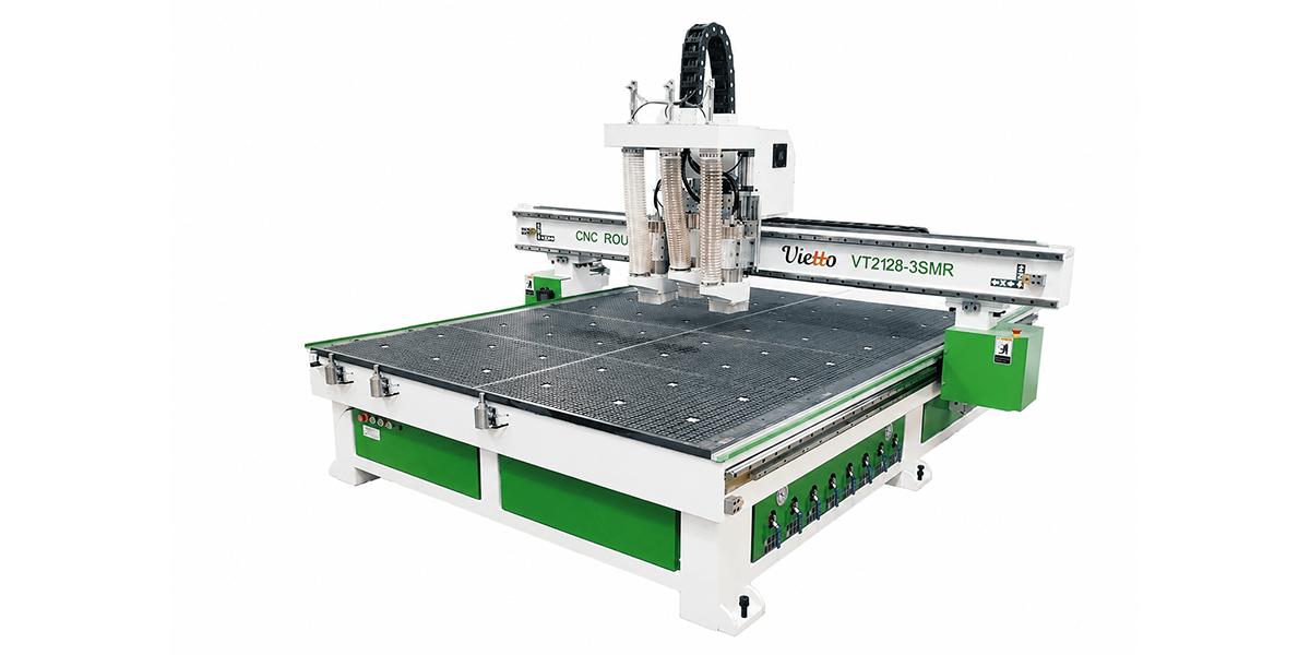 CNC Рутер Vietto L4 с полуавтоматична смяна VT2128-1SMR-S CNC Рутер Vietto L4 с полуавтоматична смяна VT2128-1SMR-S