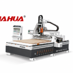 CNC Рутер HUAHUA SKG - 812 MZ с етикетен принтер на гредата